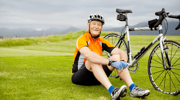 cycling over 50 year olds
